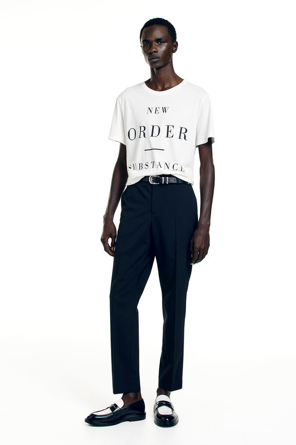 H&M T-shirt Met Print - Regular Fit Roomwit/new Order