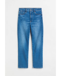 H&amp;M+ True To You Slim Ultra High Ankle Jeans Blau