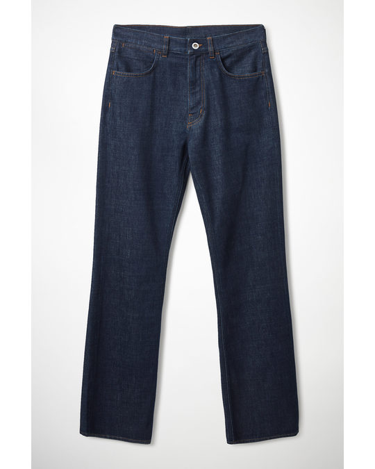 COS Flared Mid-rise Jeans Navy