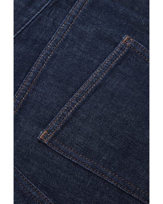 COS Flared Mid-rise Jeans Navy