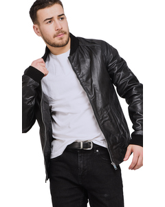 Leather Jacket Earwin