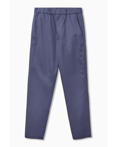 Regular-fit Tapered Trousers Navy