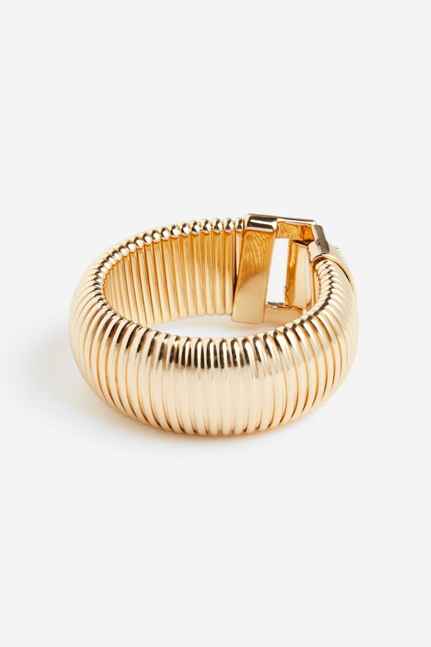 H&M Elastisches Armband Goldfarben