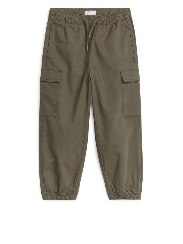 ARKET Cargo Trousers Green