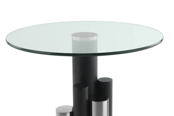 360Living Sidetable Ontario 225 Silver / Clear