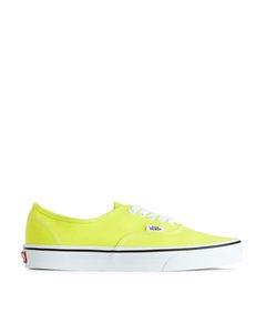 Vans Authentic Trainers Bright Yellow