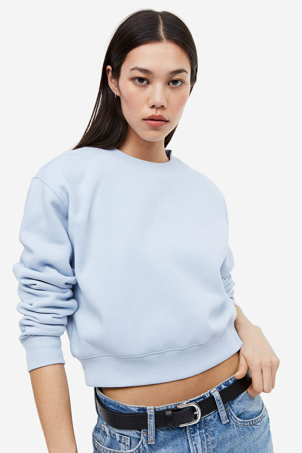H&M Sweatshirt Hellblau