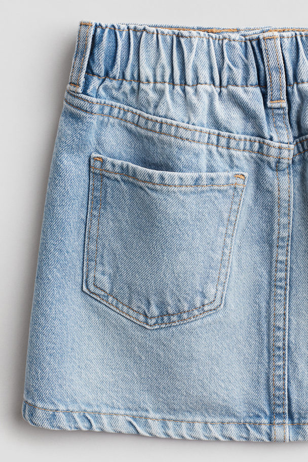 H&M Jeansrock Helles Denimblau