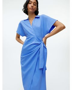 Wrap Dress Blue