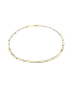 Stalen Ketting Staal/gold