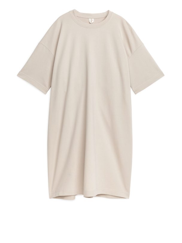Arket Cut-out T-shirt Dress Beige