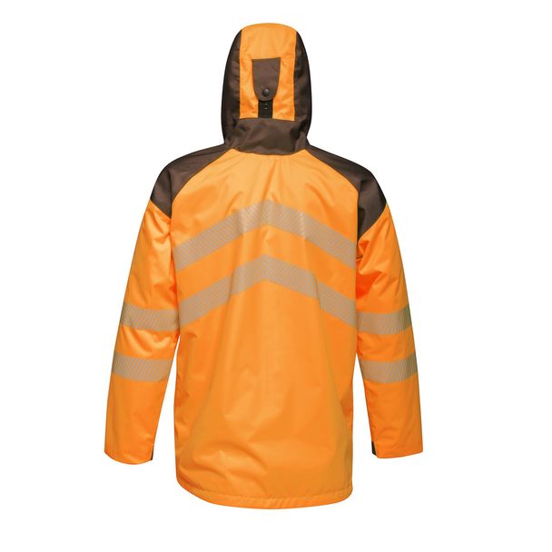 Regatta Regatta Mens Hi-vis Waterproof Reflective Parka Jacket