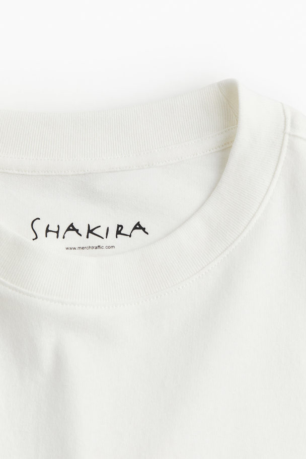 H&M Oversized T-shirt Met Print Roomwit/shakira
