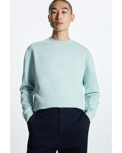 Relaxed Fit Sweatshirt Turquoise