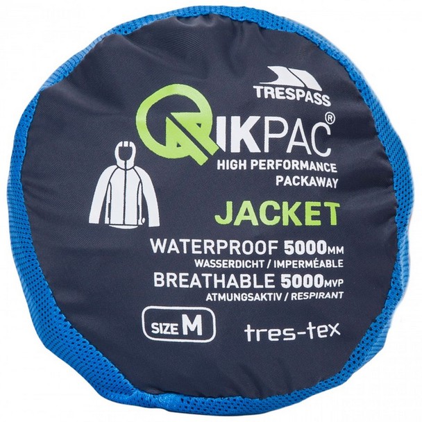 Trespass Trespass Qikpac X Unisex Packaway Jacket