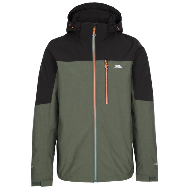 Trespass Trespass Mens Tappin Hooded Waterproof Jacket