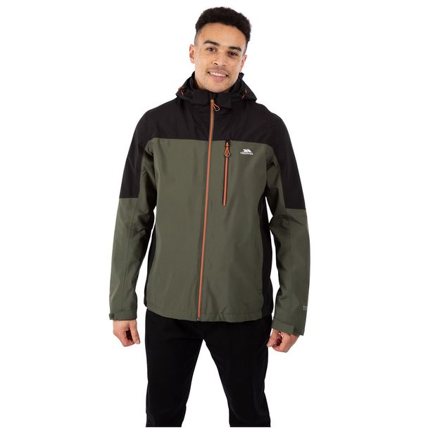 Trespass Trespass Mens Tappin Hooded Waterproof Jacket