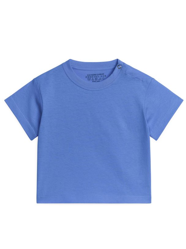 ARKET Kurzärmeliges T-Shirt Blau
