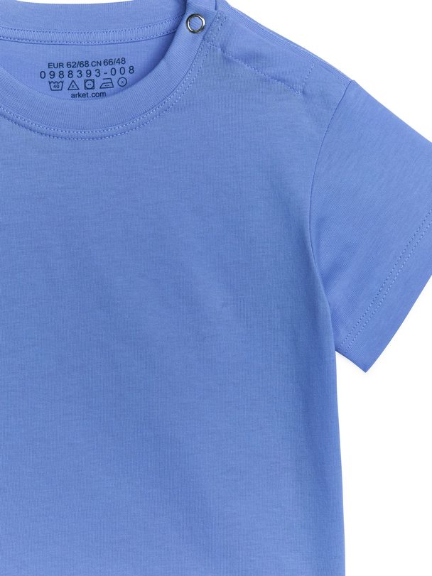 ARKET Short Sleeve T-shirt Blue