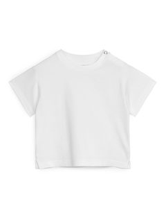 Kurzärmeliges T-Shirt Weiß