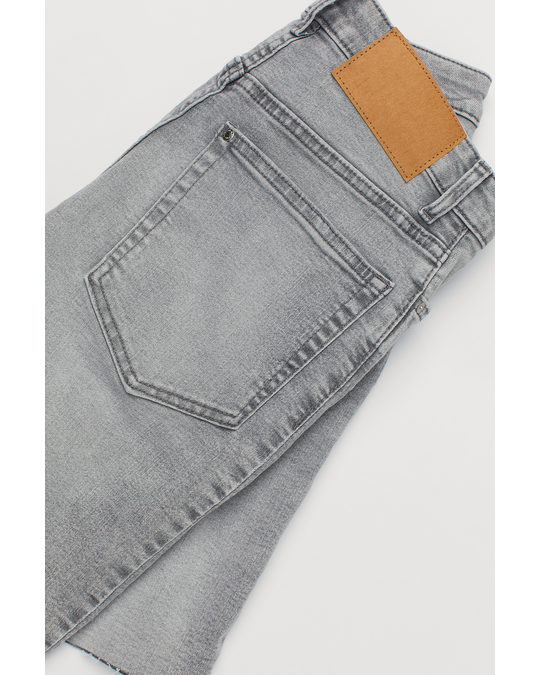 H&M Denim Shorts Denim Grey