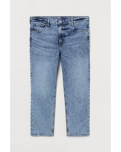 H&M+ Vintage Slim Ankle Jeans Blau/Washed out