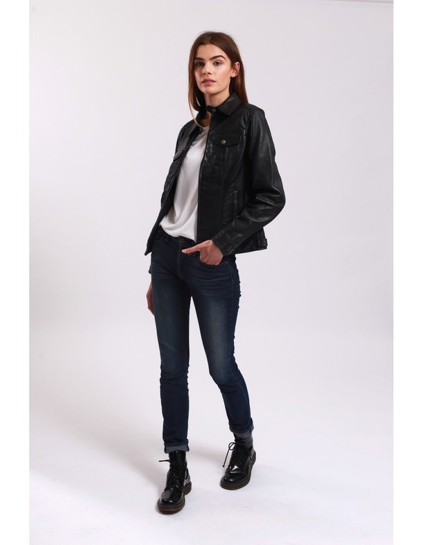 Lee Cooper Blandine Leather Jacket