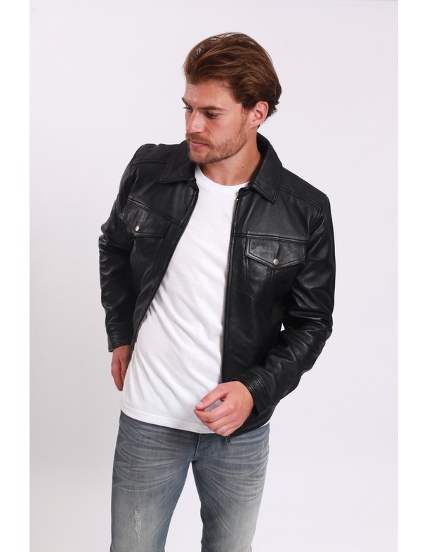Lee Cooper Brayton Leather Jacket