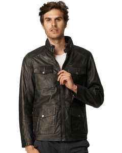 Bredan Long Leather Jacket