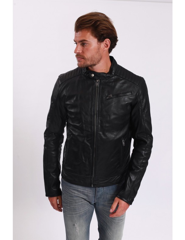 Lee Cooper Brett Leather Jacket