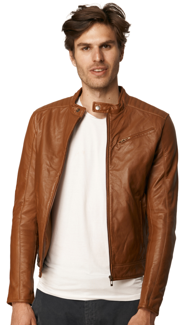 Lee Cooper Brett Leather Jacket