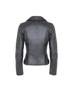 Berenice Leather Biker Jacket