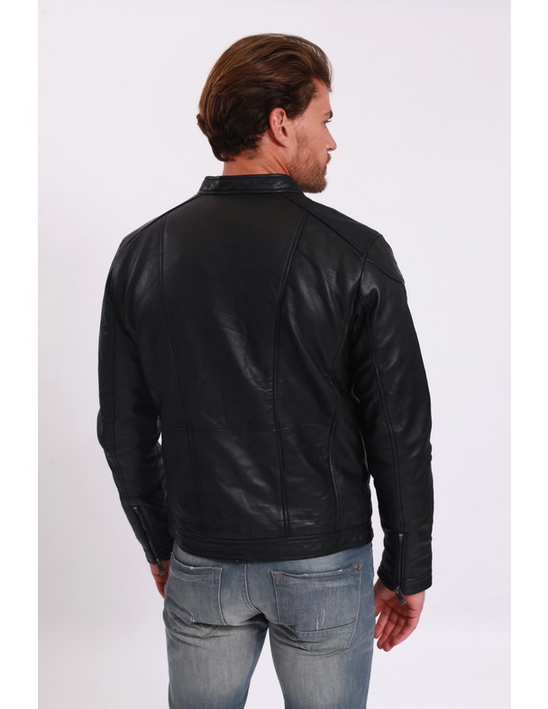 Lee Cooper Leather Jacket Buglem