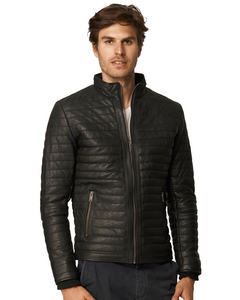 Quilted Leather Jacket Bertrand