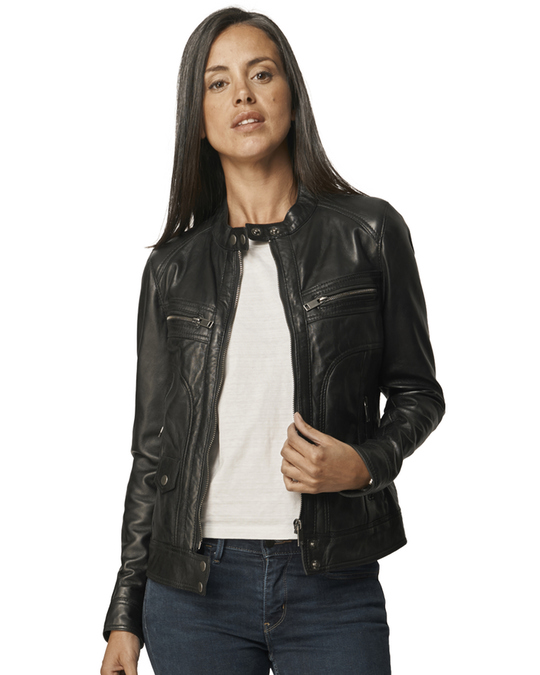 Lee Cooper Bethanie Leather Jacket