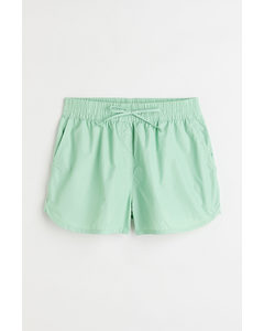 Pull-on Shorts Mint Green