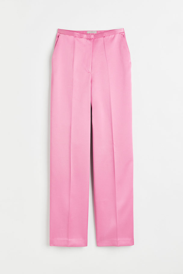 H&M Tailored Trousers Pink