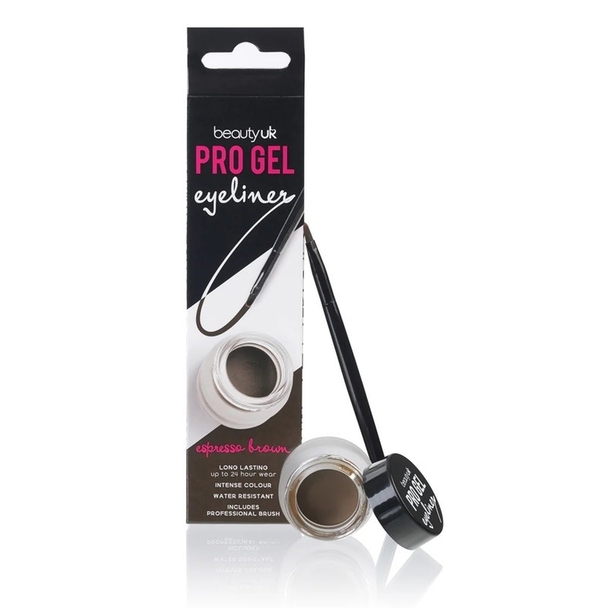 beautyuk Beauty UK Pro Gel Eyeliner Espresso Brown 4,5g