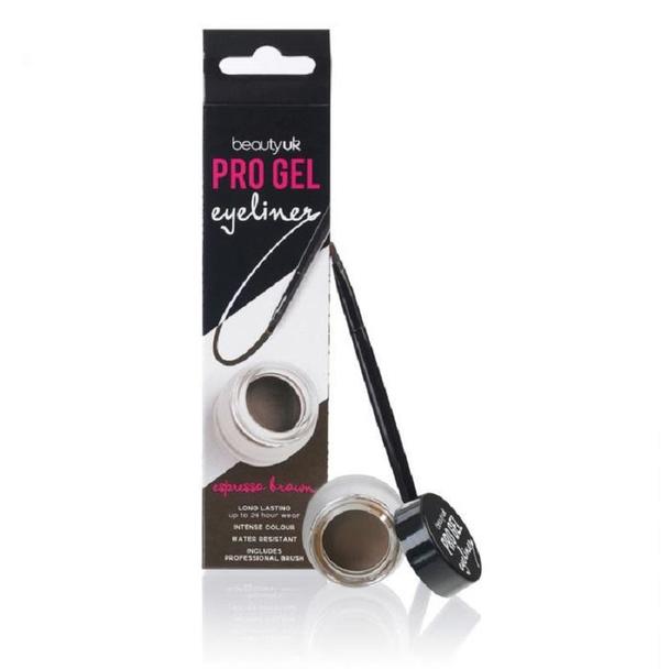 beautyuk Beauty Uk Pro Gel Eyeliner Espresso Brown 4,5g