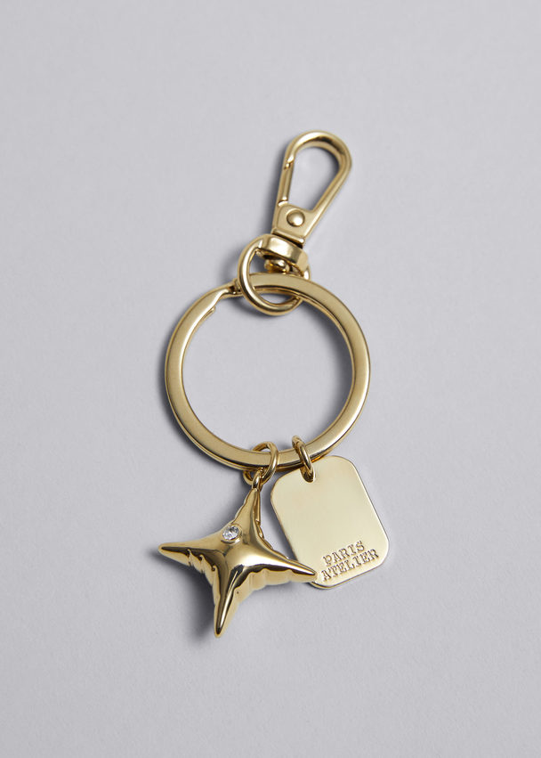& Other Stories Gold-tone Keychain Gold