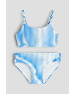 Bikini Blue/striped