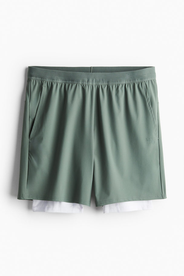 H&M DryMove ™ 2-in-1 Sportshorts