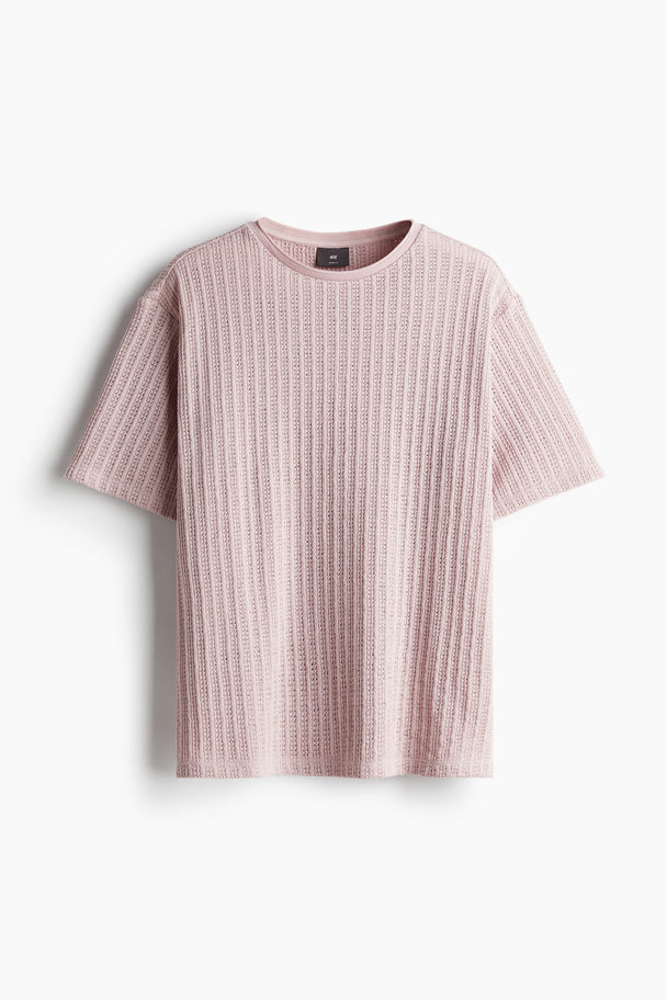 H&M Loose Fit T-shirt Pink