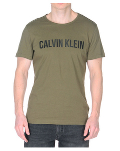 Calvin Klein Big Logo Name Grun
