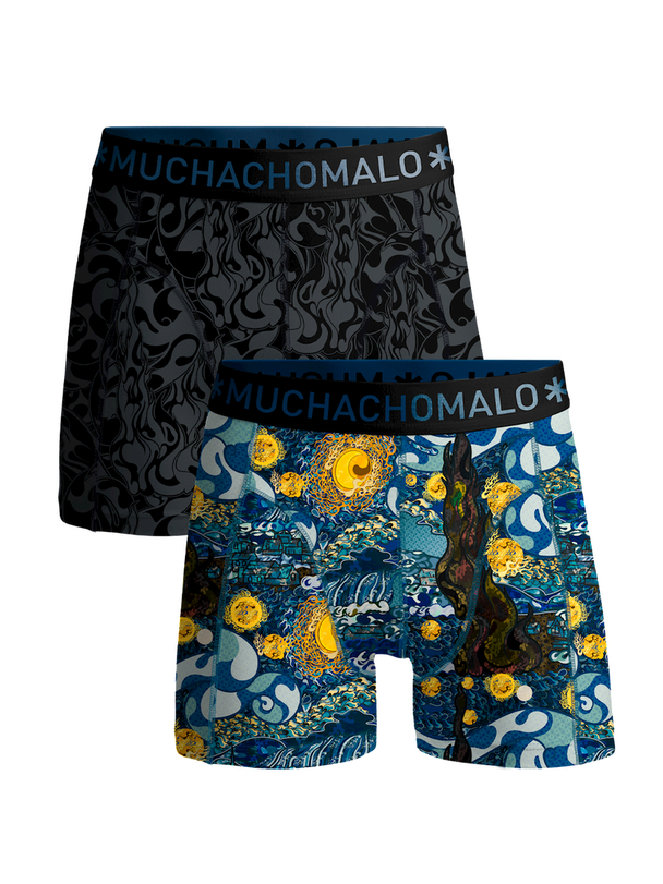 Muchachomalo Muchachomalo Men's Boxer Shorts - 2 Pack - Men's Underpants