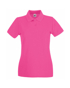 Fruit Of The Loom Ladies Lady-fit Premium Short Sleeve Polo Shirt