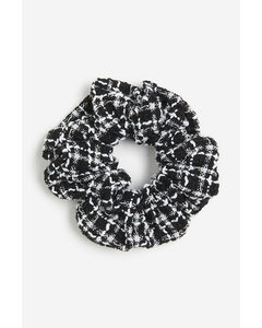 Scrunchie Black/patterned