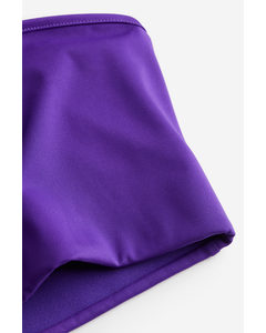Seamless Sports Bra in DryMove™ - Plum purple - Ladies