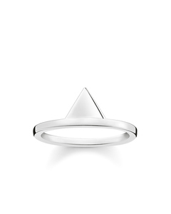 Ring Triangle 925 Sterling Silver