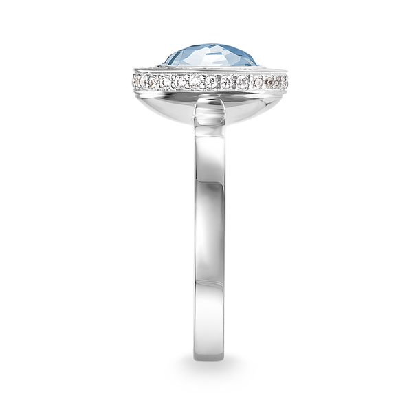 Thomas Sabo Solitaire Ring Light-blue Cosmo 925 Sterling Silver